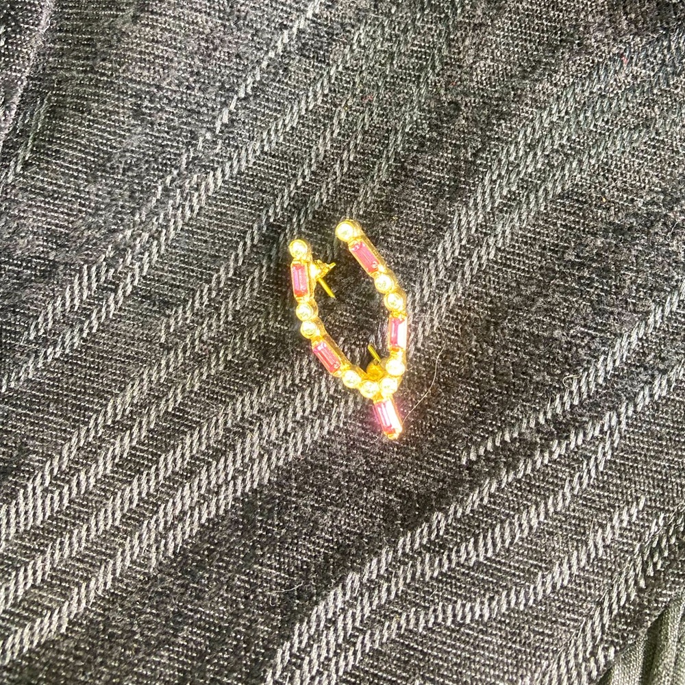 Vintage Wishbone Brooch